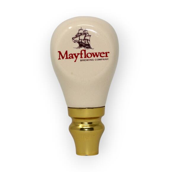 Mayflower Brewing Co Craft Draft Beer Tap Knob Handle 4.5" Plymouth MASS - Picture 5 of 5